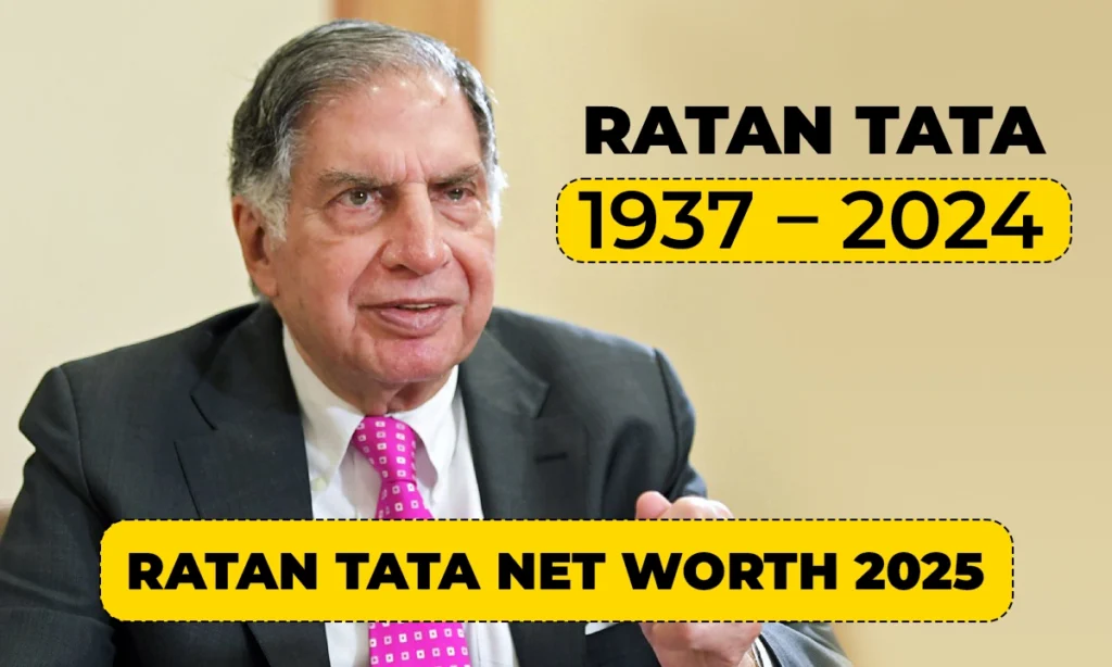 Ratan Tata Net worth