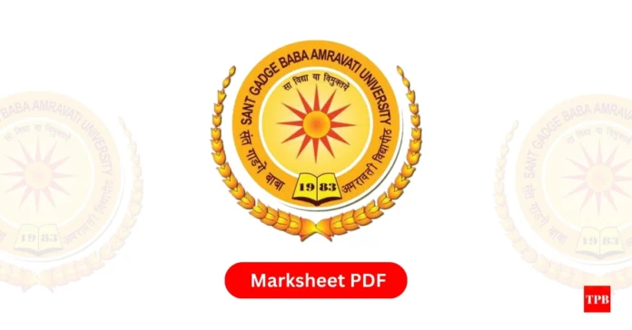 SGBAU Result 2026 UG PG marksheet download