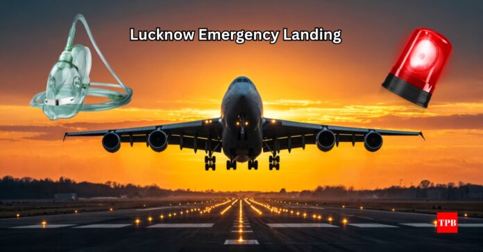 Air India Express flight emergency landing at Lucknow airport after smoke detected