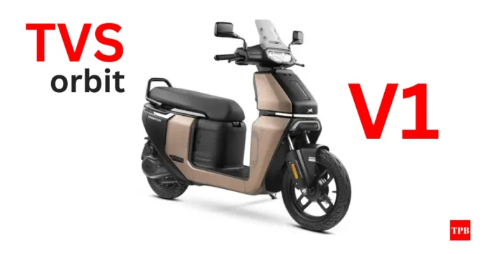 TVS Orbiter V1 electric scooter launched in India at ₹49,999