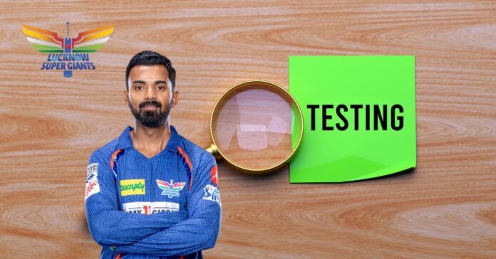 IPL Team LSG Hydration Test Lucknow Super Giants Player