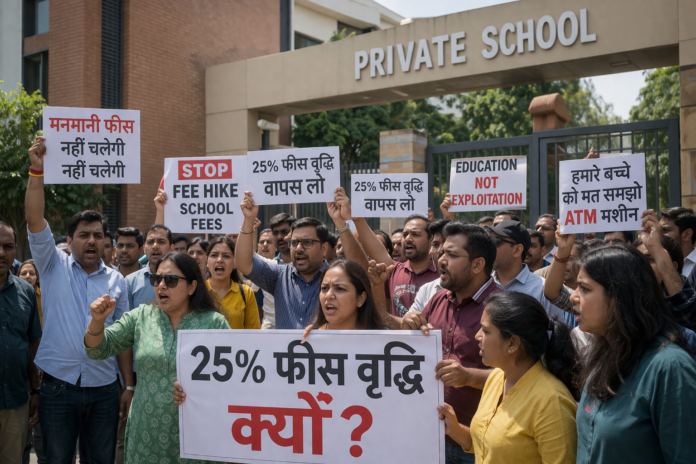 लखनऊ निजी स्कूल फीस बढ़ोतरी