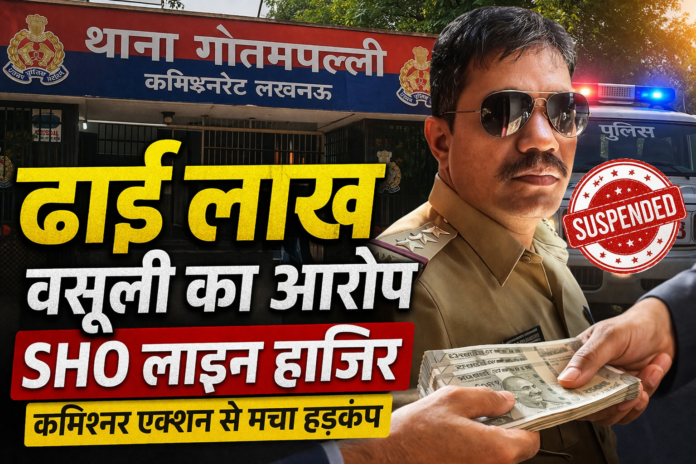 lucknow-police-bribe-case-sho